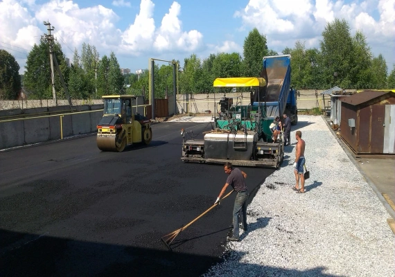 Устройство автодорог в Малино и Ступинском районе